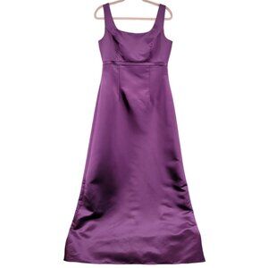 sachin and babi light blue dress Champagne Sequin Evening Gown with One-Shoulder Ruffle Design main image 1